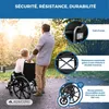 Mobiclinic, sedia a rotelle pieghevole, Giralda, sedia a Anteprima dell’immagine prodotto 6