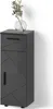 Mobiletto bagno Livinity Ronco Antracite lucido 30 x 81 cm, Anteprima dell’immagine prodotto 1
