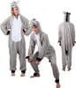 Ezel Pluche Grijs Volwassene Onesie Kostuum M-L Produktbild-Vorschau 7