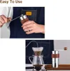 Manuelle Kaffeemühle, Edelstahl mit einstellbarem, Produktbild-Vorschau 3