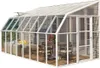 Serre plastique adossée Rion Sun Room 410 blanche Voir les images du produit 1