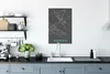 MuchoWow® Poster Deutschland - Blau - Bergheim - Stadtplan Produktbild-Vorschau 3