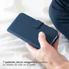 Funda de Cuero Auténtico tipo Libro para Apple iPhone 13 - Vista previa de la imagen del producto 6