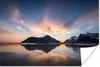 MuchoWow® Poster Sonnenaufgang hinter der Insel 180x120 cm Produktbild-Vorschau 2