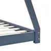 vidaXL Sommier de lit pour enfants Gris Pin massif 80 x 160 Voir les images du produit 5