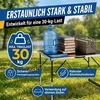Multifunktionstisch Klapptisch 100x60 cm Höhenverstellbar Produktbild-Vorschau 3