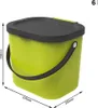 Rotho Mülltrennsystem 6L Albula - Biomülleimer 23,5 x 20,0 Produktbild-Vorschau 4