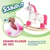 SPIELWERK® Licorne à Bascule en Bois avec étriers, selle et Voir les images du produit 4