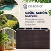 CASARIA® Fioriera Rettangolare 95x27x60 cm con 4 Vasi Anteprima dell’immagine prodotto 4