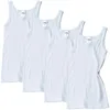 HERMKO 2800 4er Pack Jungen Unterhemd (Weitere Farben) Produktbild-Vorschau 1
