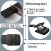 Foxter 2460 Taktický opasok 125 cm čierny Náhľad obrázku produktu 4