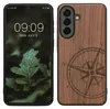 kwmobile Handyhülle für Samsung Galaxy A57 5G Hülle Holz - Produktbild-Vorschau 1