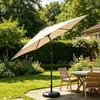 Deuline Alu Sonnenschirm Ø300cm Gartenschirm Produktbild-Vorschau 4