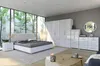 Weiße Hochglanz Kommode Family 100x107x40cm Modern 4 Produktbild-Vorschau 3