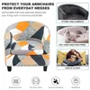 2 kusy potahu na židle Club Chair Covers, Stretch Printed Náhled obrázku produktu 5