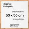 Bilderrahmen 50x50 cm für Fotos und Poster, Eiche Wotan, Produktbild-Vorschau 8