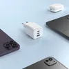 Síťová nabíječka GaN 1x USB-A 2x USB-C PD 3.0, 65 W, QC Náhled obrázku produktu 2