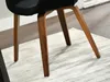 Esszimmerstuhl DARLENIS - Walnuss / Schwarz Produktbild-Vorschau 6