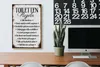 Holzschild Spruch 20x30cm Toiletten Regel bitte hinsetzen Produktbild-Vorschau 5