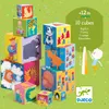 Djeco - Stohovací věž: 10 zábavných bloků Náhled obrázku produktu 4