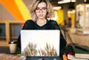 MuchoWow® Laptop Aufkleber Sticker Cover Körnung - Himmel - Produktbild-Vorschau 5