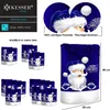 KESSER® Premium Weihnachtsstuhlüberzug Set Stuhlhussen für Produktbild-Vorschau 7