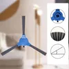 A close-up of a vacuum cleaner brush attachment with three inset diagrams showing details of the product. Voir les images du produit