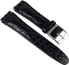 Ersatzband Leder schwarz passend zu Swatch 19mm Minott Produktbild-Vorschau 1