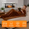 MONZANA® Elektrische Heizdecke 180x130cm 120W 10 Heizstufen Produktbild-Vorschau 5