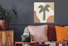MuchoWow® Poster Palme - Pastell - Sommer 50x50 cm - Produktbild-Vorschau 2