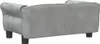 vidaXL Letto per cani grigio chiaro 70x45x30 cm in velluto Anteprima dell’immagine prodotto 5