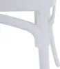 A close-up view of the white frame of a chair. Náhľad obrázku produktu
