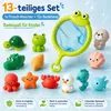 Ohne Loch-Baby Badespielzeug, 13 Stück Baby Badespielzeug Produktbild-Vorschau 7
