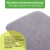 Habys Velours Bezug für Kosmetikliege Massagetisch Produktbild-Vorschau 3