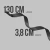 cintura unisex in tela hemmy (confezione da 2) 130cm x Anteprima dell’immagine prodotto 2