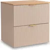 WENA Waschtischunterschrank 60 cm, geriffelte Fronten, Produktbild-Vorschau 1