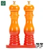 Salz und Pfeffermühle Set Hochglanz Orange 22 cm – Produktbild-Vorschau 1