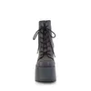 CAMEL-203 Damen Booties von DemoniaCult, Grün Mehrfarbig , Produktbild-Vorschau 2