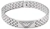 Emporio Armani EGS3126040 Herren Armband Edelstahl Silber Produktbild-Vorschau 1