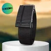 Camerazar Cintura elastica da uomo nera con fibbia Anteprima dell’immagine prodotto 8