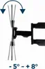Gembird Premium TV-Wandhalterung beweglich 32-55 Zoll, 32 Produktbild-Vorschau 4