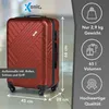 Xonic Design Reisekoffer mit Rollen 360° - ABS Produktbild-Vorschau 2