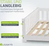 Juskys Kinderbett Naya 120x200 cm mit Rausfallschutz & Produktbild-Vorschau 3