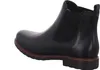A black leather Chelsea boot is shown from the side against a white background. Produktbild-Vorschau
