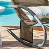 SoBuy OGS28-BR Chaise longue de jardin résistante aux Voir les images du produit 10