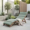 home24 Gartenliege - Akazie Massiv / Webstoff Produktbild-Vorschau 2