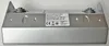 A silver-colored electrical power strip with multiple outlets, mounted on a plain white background. Produktbild-Vorschau
