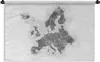 MuchoWow® Wandteppich Wandbehang Europakarte mit einem Produktbild-Vorschau 1