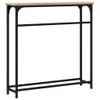 vidaXL Stolik konsola dąb sonoma 75x19,5x75 cm materiał Podgląd zdjęcia produktu 6