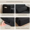 LVHOM Schlafsofa Ausziehbar 2-Sitzer Cord, Bettsofa mit Produktbild-Vorschau 5